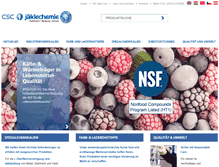 Tablet Screenshot of csc-jaekle.ch